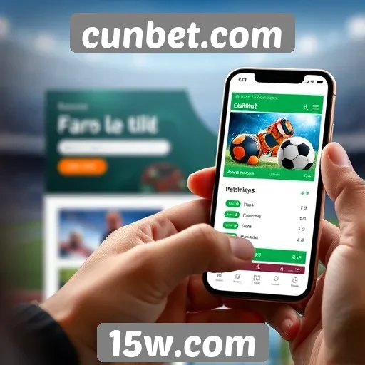 Experiência do usuário em cunbet.com em dispositivos móveis